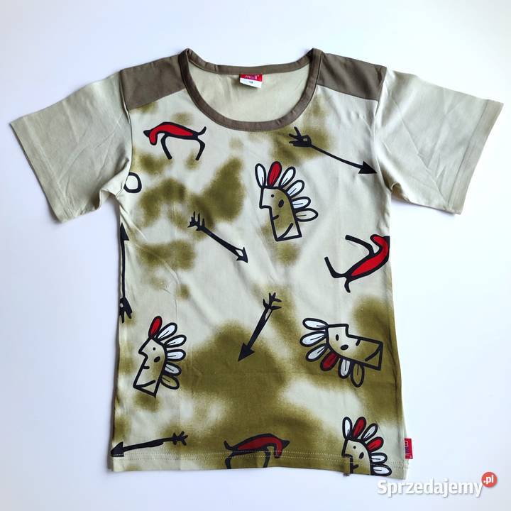 Nowy tshirt chłopięcy Indianie Mali 128 Bluzki, koszulki i kaftaniki Katowice