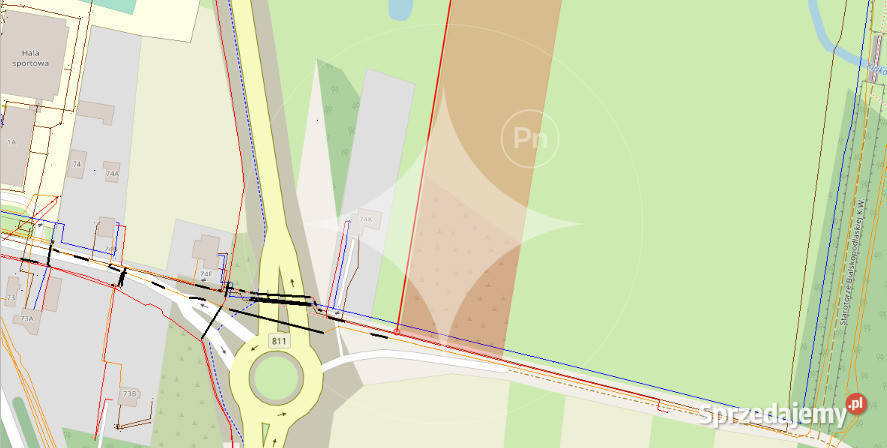 Działka budowlana w Ciciborze Dużym 1400m2 Cicibór Duży