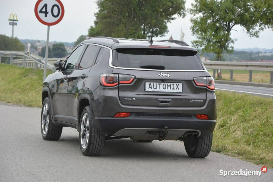 Jeep Compass 14 Turbo 4x4 Polski Salon FV23 hak podgrzewane fotele Sędziszów Małopolski