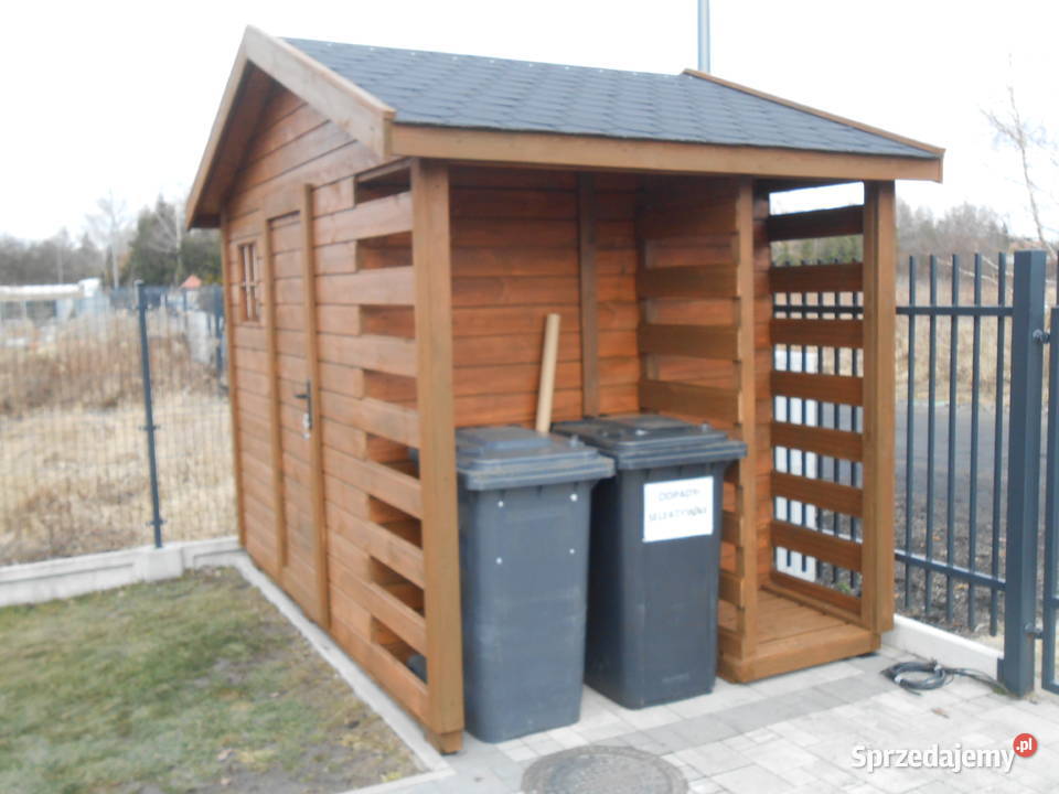 Domek ogrodowy z miejscem na kosze Radom