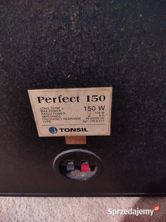 Tonsil Perfect 150 amplituner Denon AVR 1306 Amplitunery Września