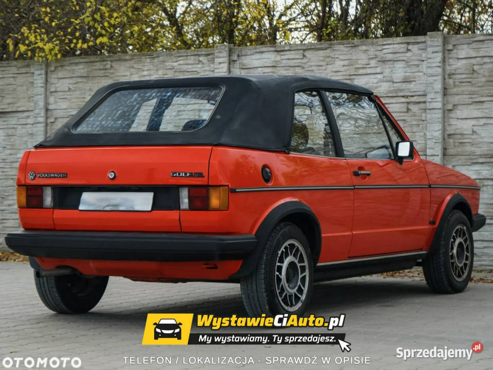 Volkswagen Golf Cabriolet Telefon 884 881 581 Zarejestrowany w Polsce Włocławek sprzedam
