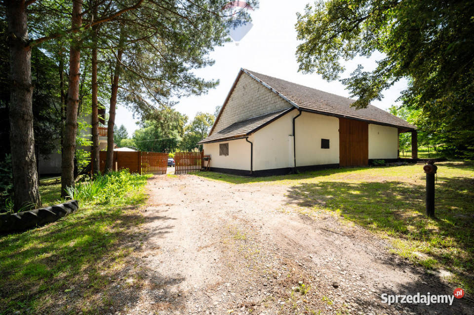 Dom do remontu duży budynek gospodarczy Grabie