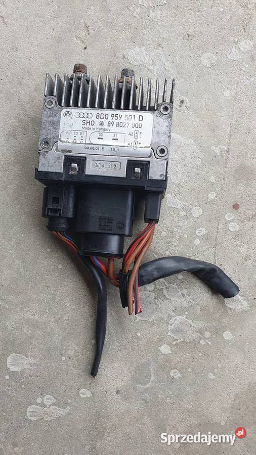 audi a6 c5 moduł wentylatora 8D0 959 501 D Pozostałe Kiełczewice Dolne