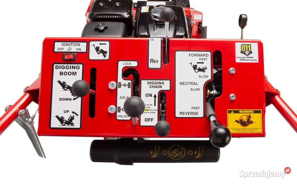 Koparka Łańcuchowa Trencher Barreto 2WD 1636 now Motoryzacja