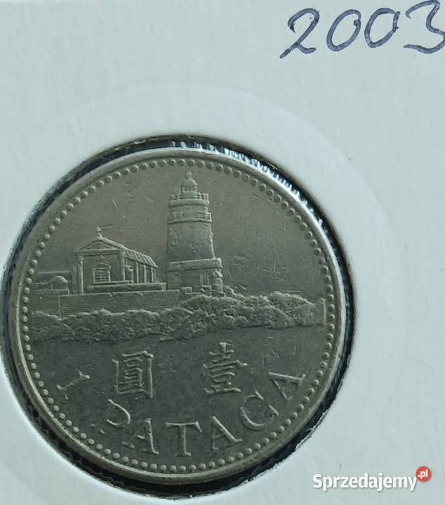 1 Pataca Macao 2003 r Konin sprzedam