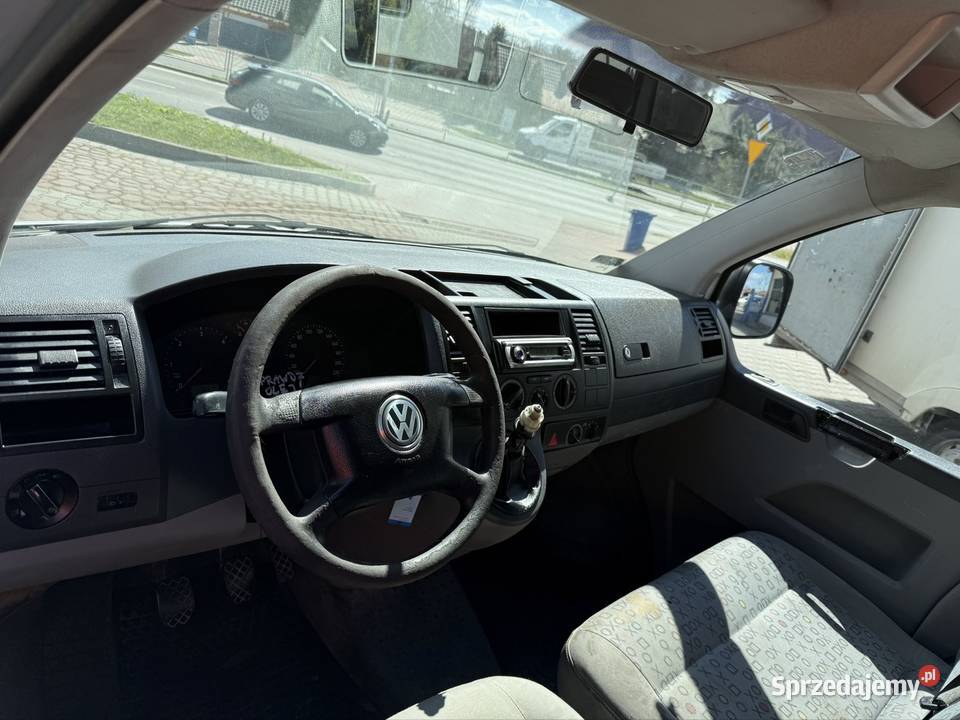 Vw T5 19 Tdi 105 Koni 9 Osob Klimatyzacja Hak poduszka powietrzna Kielce