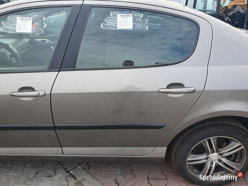 DRZWI LEWE TYŁ PEUGEOT 407 KDA Lipno
