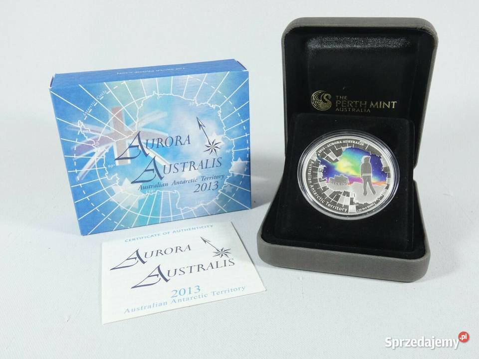 Srebrna moneta z serii Terytorium Australii