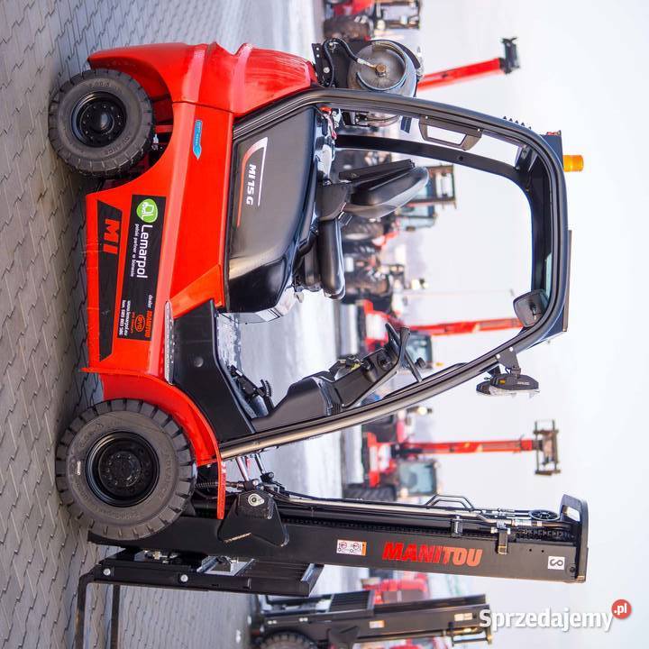 MANITOU MI15GNOWY WÓZEK WIDŁOWY Zator