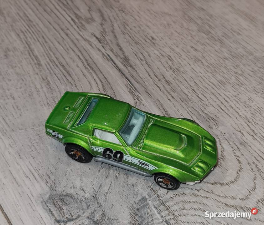 Autko samochód resorak Hot Wheels zielony Plastik  łódzkie Łódź