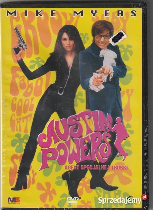 AUSTIN POWERS AGENT SPECJALNEJ TROSKI Pruszków sprzedam