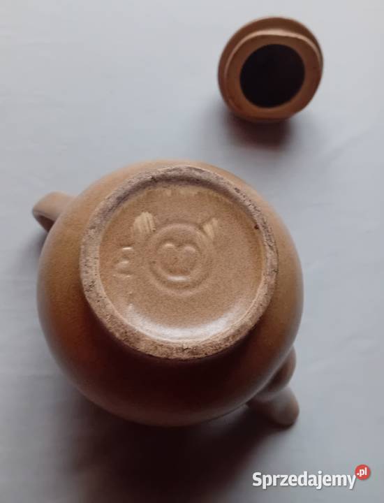 Czajniczek ceramiczny Bolesławiec Porcelana i szkło Koźminek sprzedam