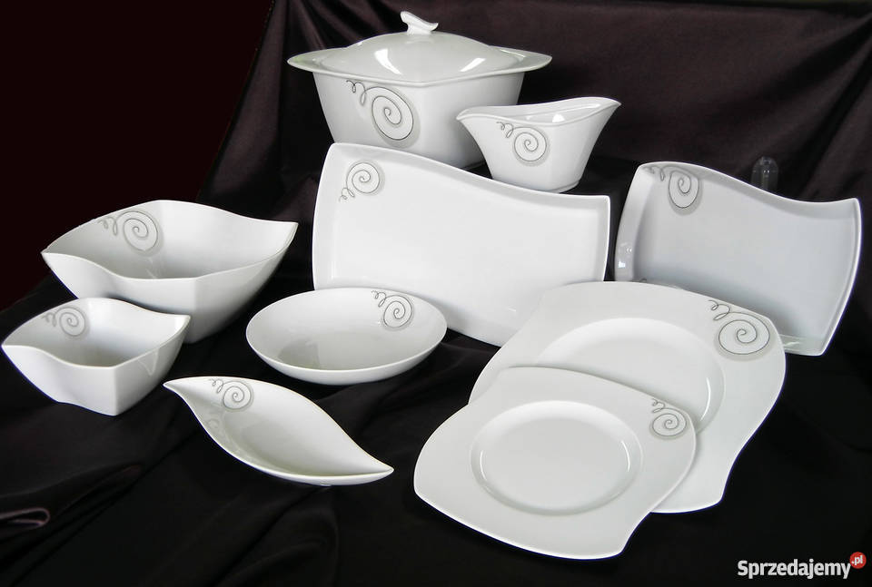 Serwis obiadowy Garmond / Garrant nowoczesna porcelana