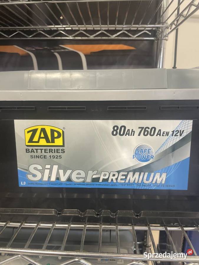 Akumulator Zap Silver Premium 80Ah 760A DARMOWA Płock
