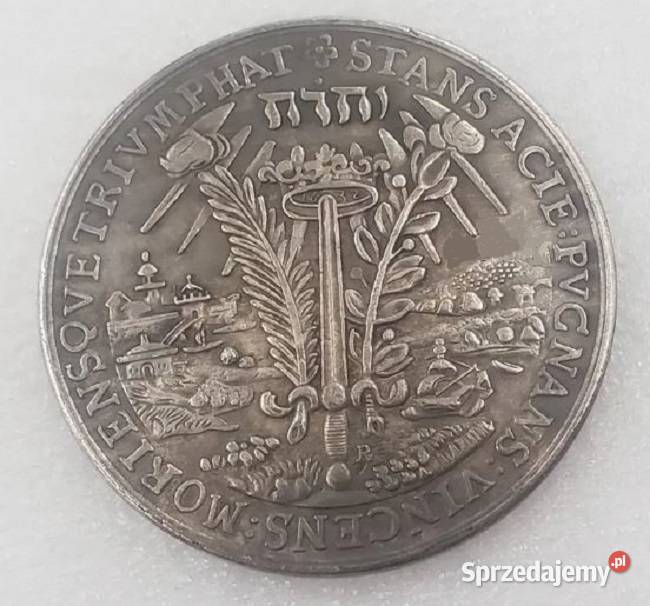 Moneta z imieniem bożym JHWH lata 16111632