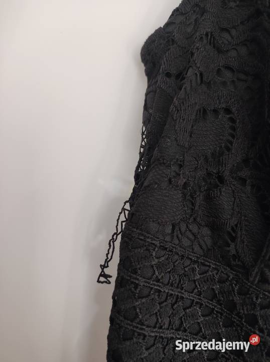 sukienka czarna Topshop