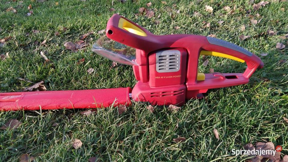Nowe nożyce do żywopłotu WOLFGarten LIION POWER Nożyce i sekatory Dom i Ogród Rzeszów
