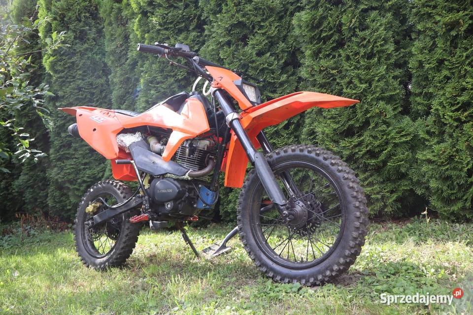 Cross Loncin 250 z cylindrem 150 4T Plastiki KTM 22KM Wola Książęca