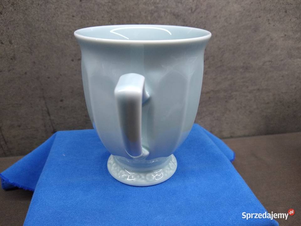 Kubek Rosenthal Maria en Vogue Mint nieużywany Porcelana i szkło Kalisz