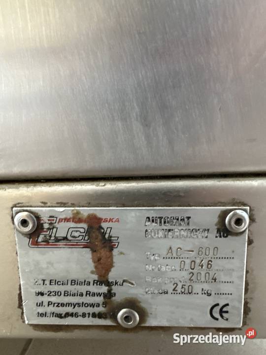 MULTIDROP ELCAL AC600 Tornado maszyna dolnośląskie Kamieniec Ząbkowicki