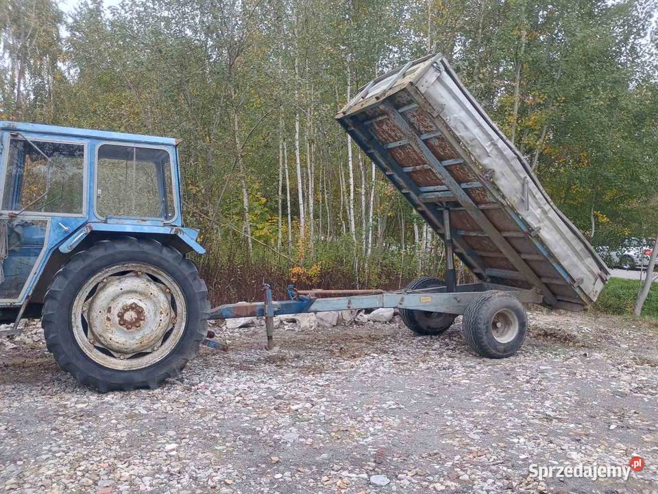 przyczepa rolnicza kiper Gisebo 5 ton wywrot Końskowola