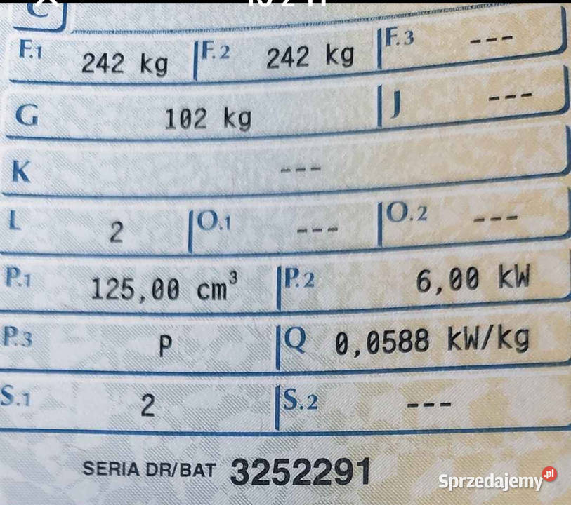 Alphamotors topdrive f1 125 Ccm 2022 Łosiów