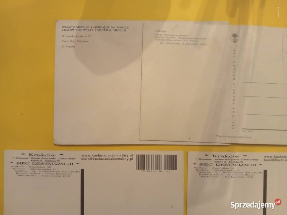 Sprzedam informator krak rodziny i kartki dot Kolekcje Bukowno