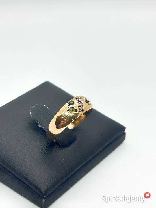 Złoty pierścionek pr 585 268g Rozmiar 13 z złoto Elbląg