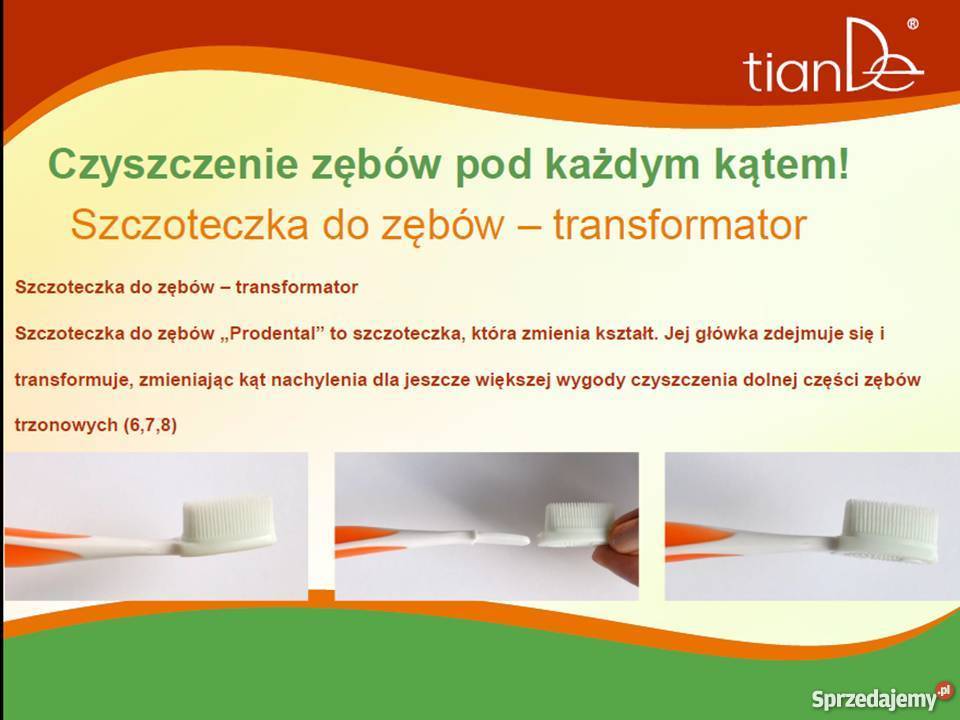 Szczoteczka do zębów Prodental TianDe Kołobrzeg