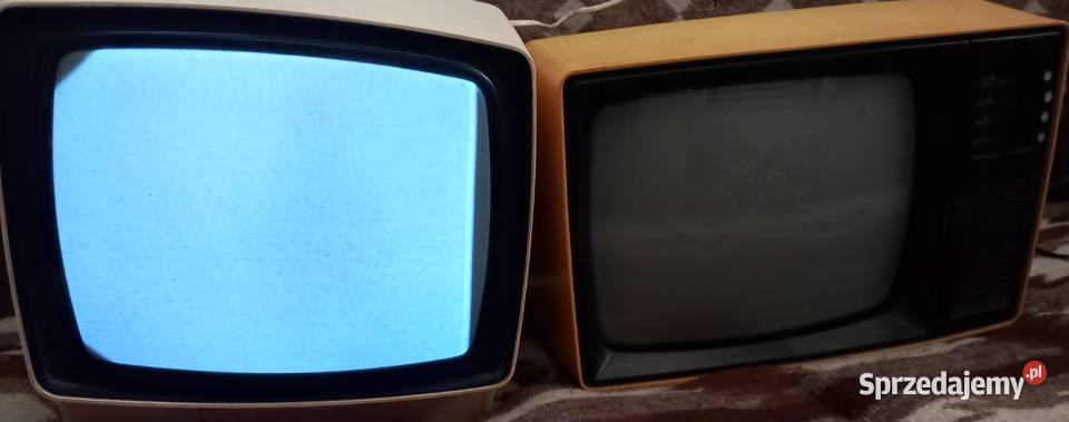 Zestaw elektroniki PRL retro radia Unitra TV Gdynia