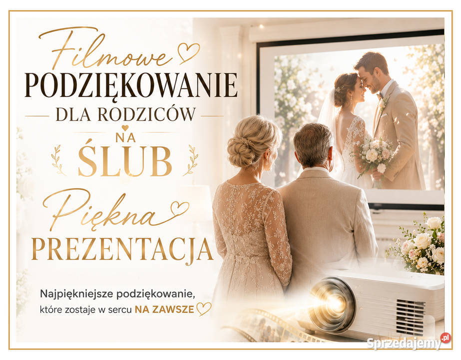 Film niespodzianka podziękowanie rodziców na