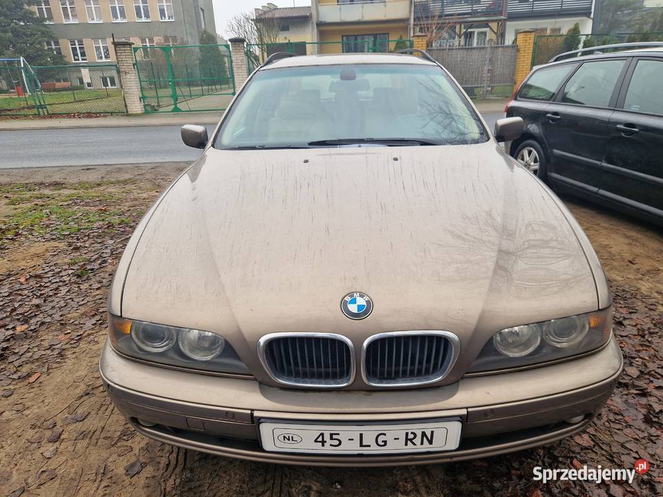 Piękny kolor BMW 525 e39 2003 świeżo sprowadzony Seria 5 Ciechocinek