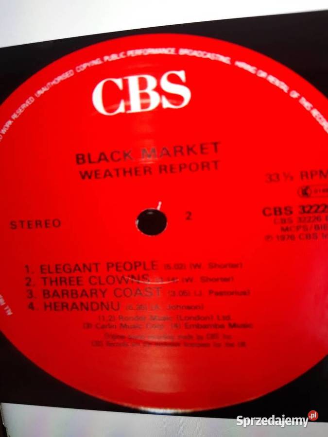 Archiwum Jazz Rocka WEATHER REPORT Black Market Rzeszów sprzedam