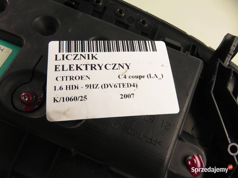 LICZNIK CITROEN C4 coupe LA 16 HDi 9HZ DV6TED4