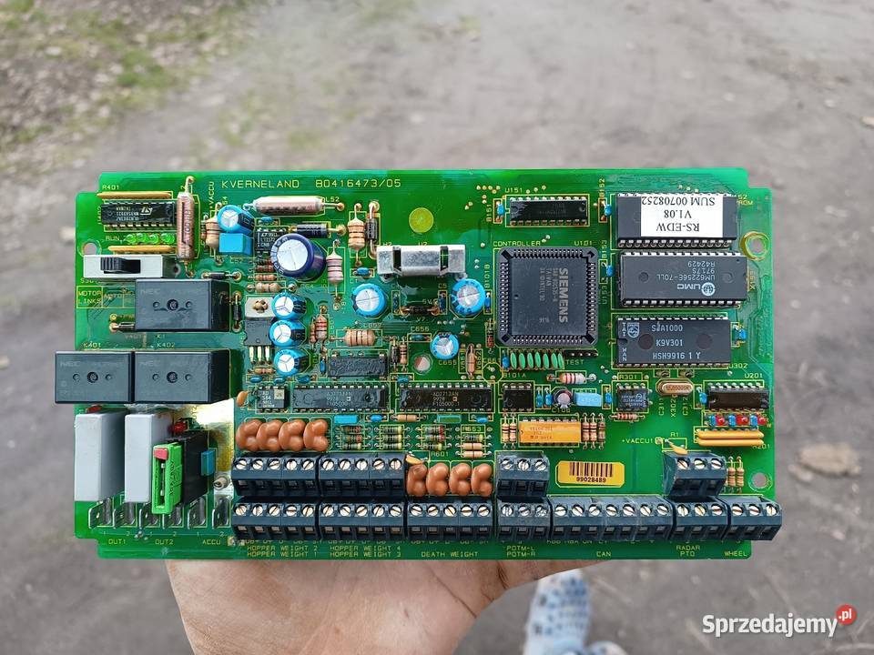 Rozsiewacz kverneland vicon RS EDW komputer uszkodzony