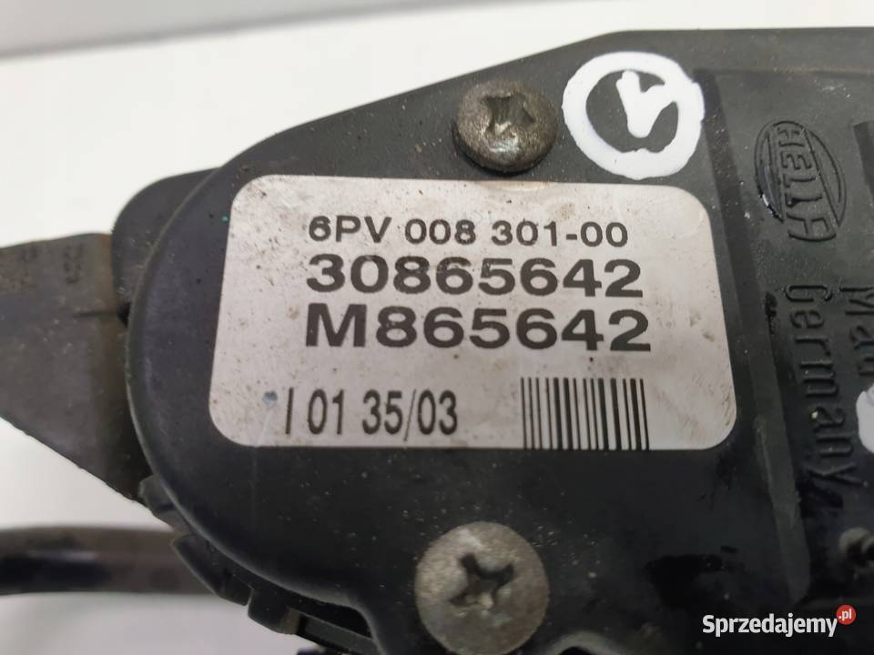 Volvo S40 V40 19 DCI POTENCJOMETR GAZU Pedał Rudka