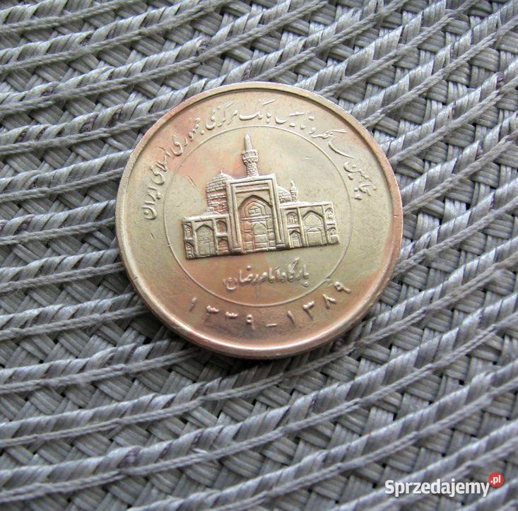 Iran 2000 Rialów 2010r 50 Lecie Centralnego Kalisz