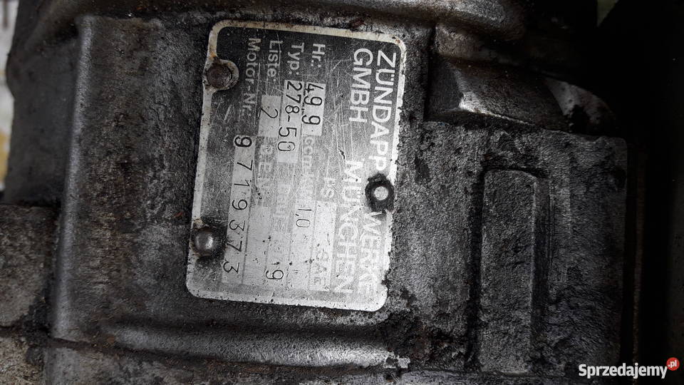 Silnik ziundap 499 Jaksonowice