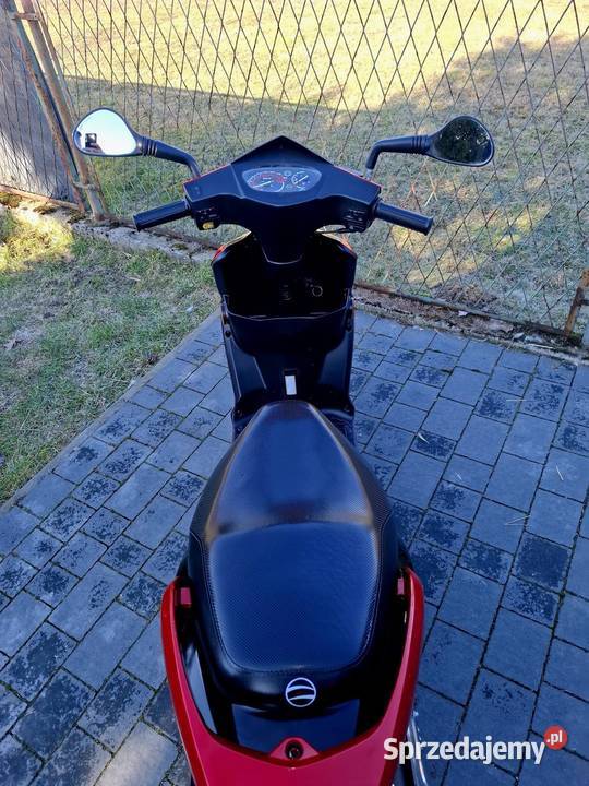 Skuter zipp otis zadbany sprawny czerwony Mielec