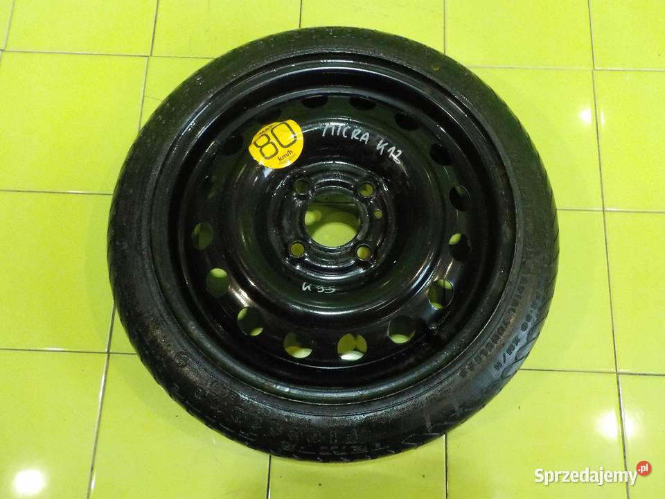 NISSAN MICRA K12 kolo dojazdowe 1057014 4x100 mazowieckie Suków