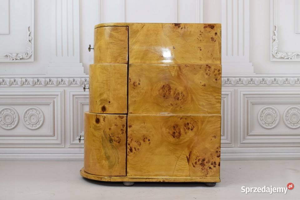 Dwa Nakastliki Stoliki Szafki Nocne Art Deco Kraków