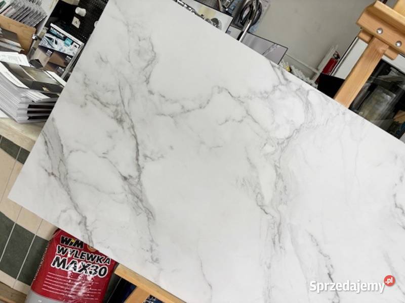 Gres marmur biały 60x120 paradyż carrastone