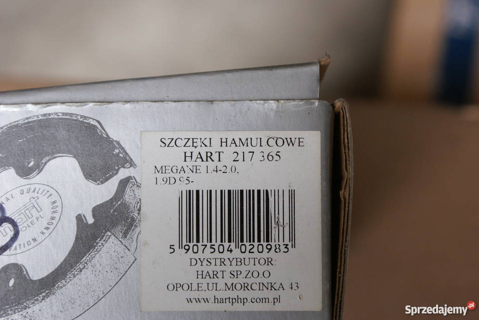 SZCZĘKI HAMULC RENAULT MEGANE 9502 Szczęka mazowieckie Białobrzegi