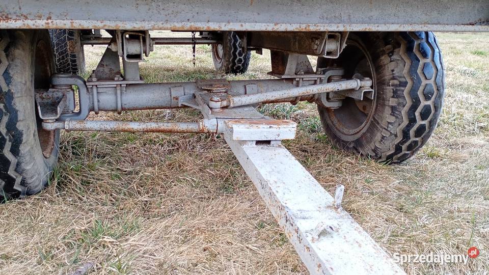 Przyczepa sztywna dwuosiowa Przyczepy rolnicze Udrzynek