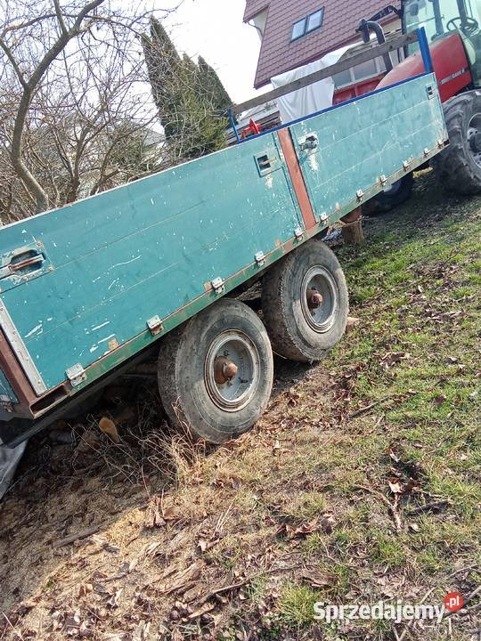 Przyczepa sztywna dwuosiowa Bychawa