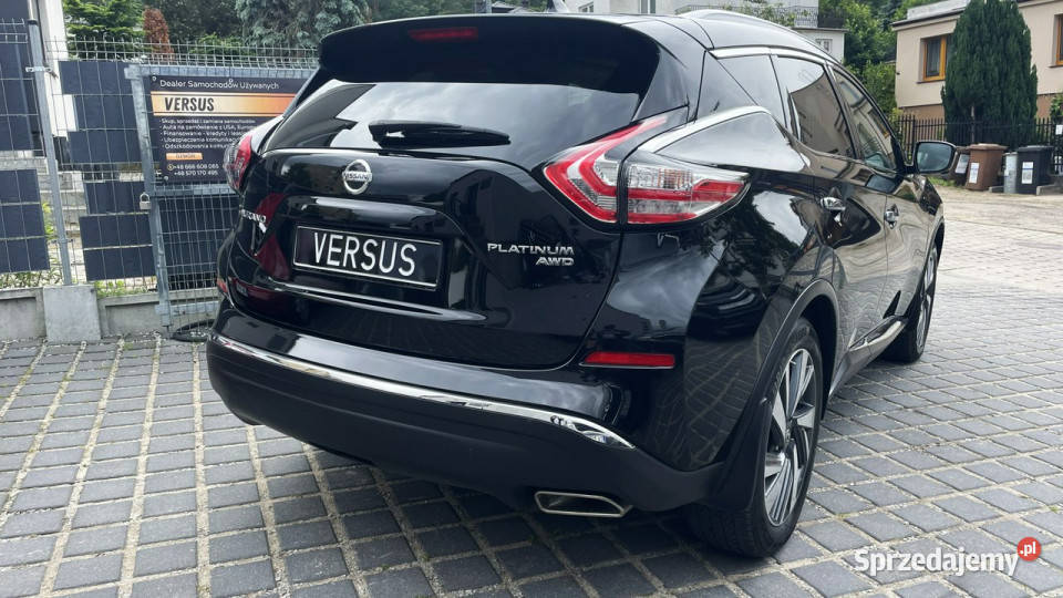 Nissan Murano Jasne Skóry 35V6 Panorama 4xgrzane asystent pasa ruchu Murano Gdynia