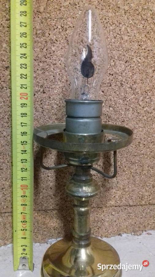 Stara lampka świecznik lampa zabytek PRL Dąbrowa Górnicza