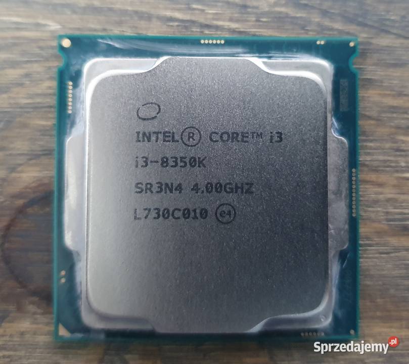 Intel Core i3 8350k unlocked Elektronika Rydułtowy