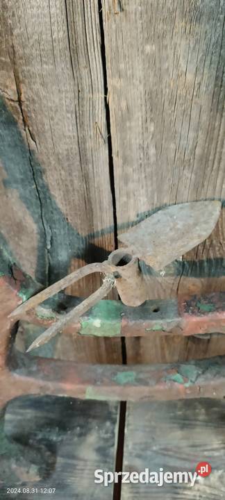 Stara motyka ogrodowakopaczka Motyki, łopatki i grabki Sosnowiec sprzedam